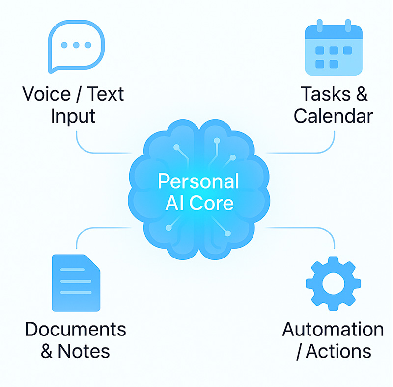 Personal Digital AI Assistant - Tailored personal assistance for your tasks.